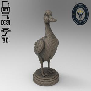 Duck Animal 3d Printing