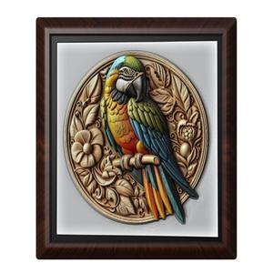 Parrot animal wall art relief wall decor