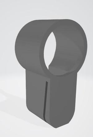 Abdeckung mit Sollbruchstelle für Cilynder vom Kodeschloss Burgwächter