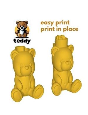 CLIPPER CIGARETTE LIGHTER CASE - TEDDY