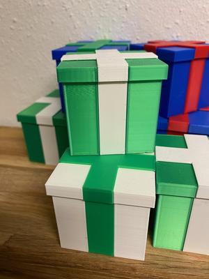 Easy printable present - with OpenSCAD code