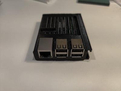 Ender 3/Cr-10 RPi Case w/PiCam Slot & Improved Clearances