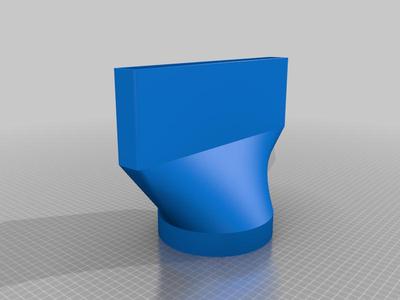 6" Skylight roof window air conditioner exhaust adapter