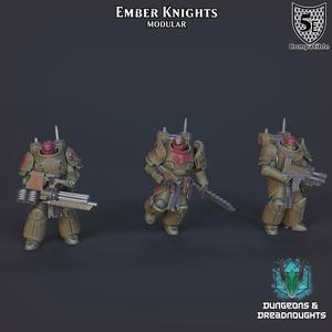 Ember Knights - Assault Space Marines | 5e Stats + Art Included | Gloom and Glory