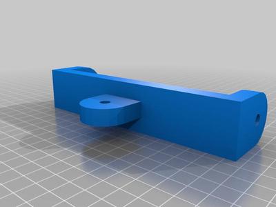 Keyboard Mount for aluminium profile