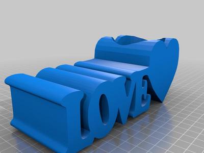 love heart planter
