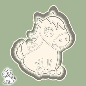 Animals cookie cutters  - horse (pony) (style 1)