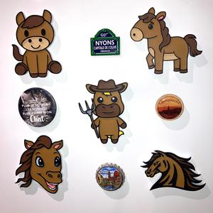 5 Magnet Horse