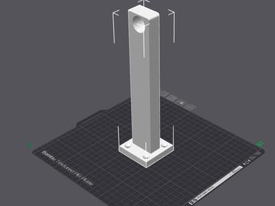 Filament holder for table