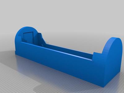 18650 holder with higher border (for simple bms)