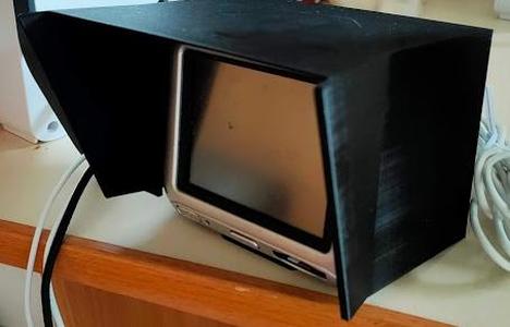 Early version TomTom sun cover/shade