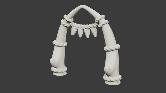 Whale Bone Arch Terrain Dark Fantasy