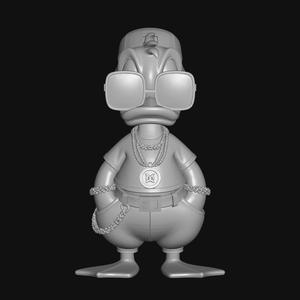 stylish donald duck