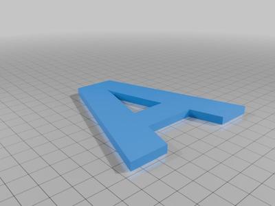 All Alphabet Letters Upper case A-Z Font: HindMadurai-Bold (by Google Fonts (OFL License)