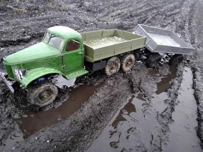 Flatbed trailer for WPL