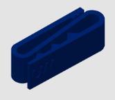 Porta occhiali e ticket Abs