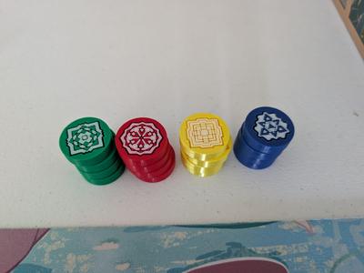 Earthborn Rangers Deluxe Tokens - Remix True to Size