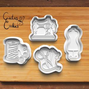 Sewing and Quilting Cookie Cutter set 0889