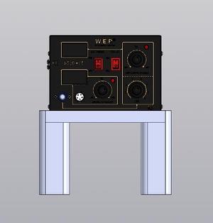 Rack for rework smd station  W.E.R