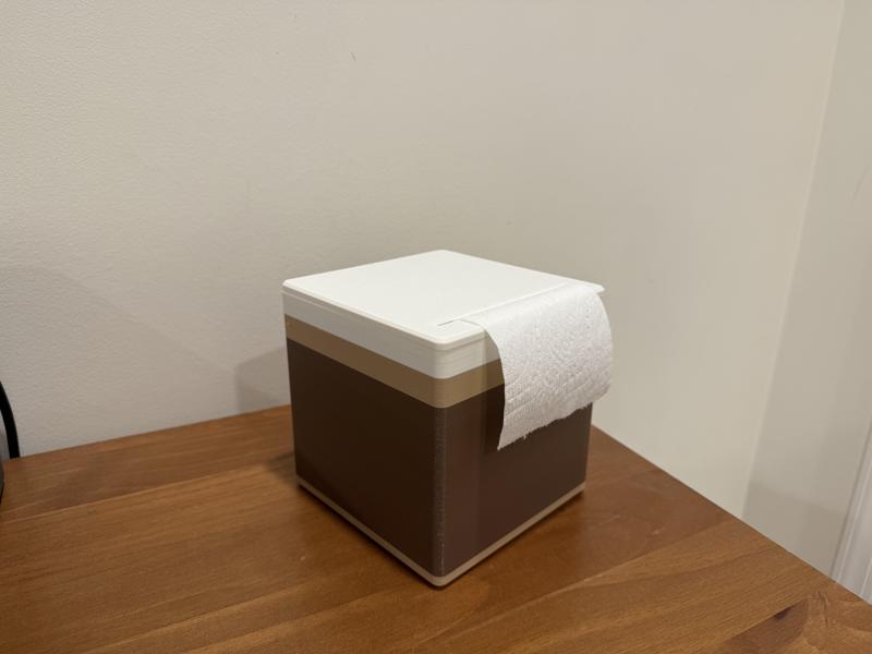 Toilet Paper Tissue-Style Desktop Dispenser - V0.5