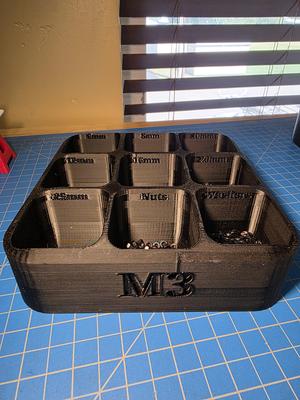 RC Screw Organizer for M2 and M3