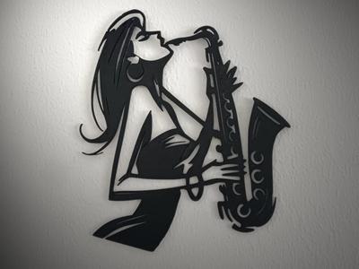 Saxophone girl
