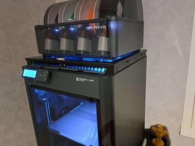 DK Riser for Bambu Lab X1/P1 - 6x3 magnet remix