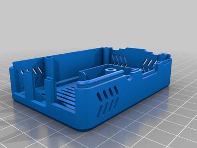 Raspberry Pi 3 case with 30mm fan