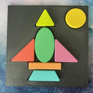 Rocket - New Base For Lovevery Toddler Puzzle
