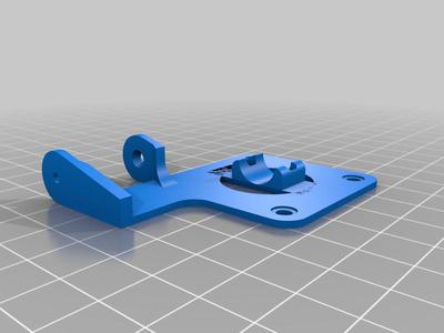 Cable chain instead of extruder motor