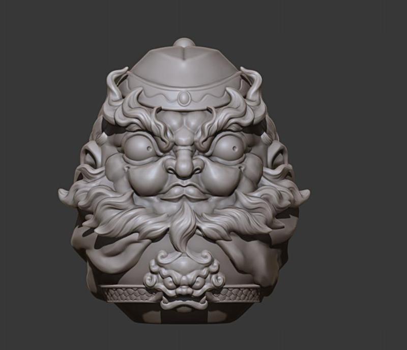 Zhong Kui Trendy Toy