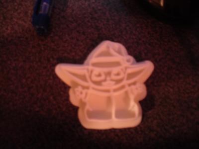 Baby yoda cookie cutter