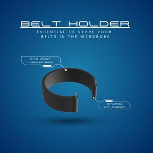 BELT HOLDER WARDROBE / CLOSET (STURDY DESIGN)