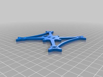 3.5mm Remix of RookieFPV Nucleon Frame