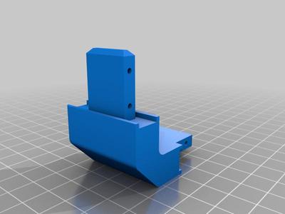Corner entry shower bracket