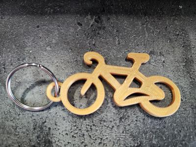 Road bicycle key ring