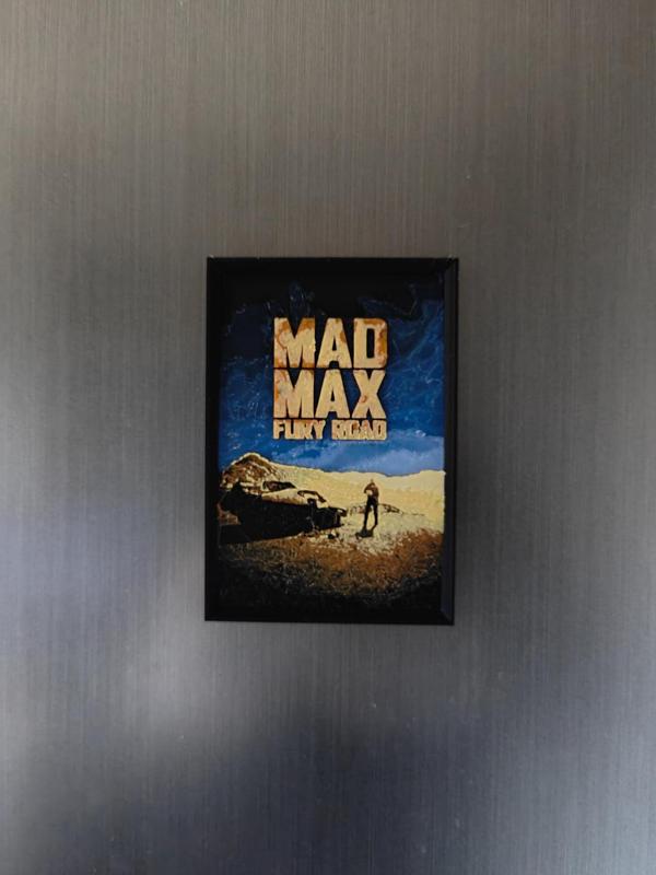 Mad Max Fury Road movie poster fridge magnet