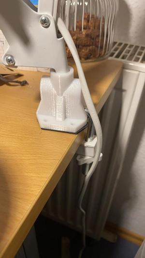 Desklamp holder