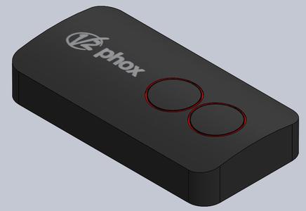 V2 Phox remote control for gates