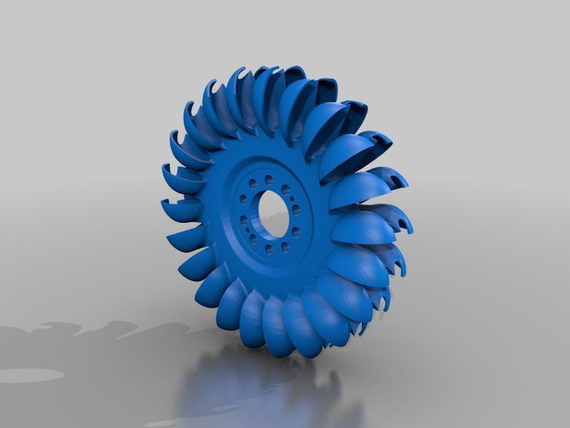 turbine roue pelton 