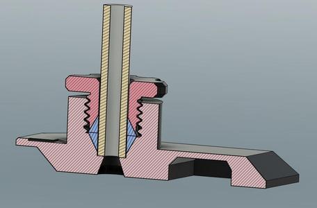Úprava FS-cover na MK3S+ pro PTFE trubičku