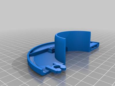 Air conditioner Pipe outlet cover element