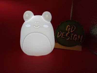 Frog SQUISHMALLOWS ORNAMENT AND ONE TABLETOP TEALIGHT