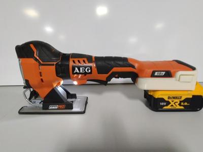 Dewalt batery to aeg ridgid tools