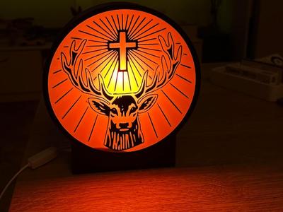 Jägermeister Lamp Bambu Kit 001