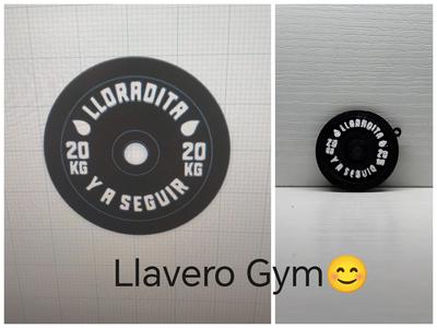 Gym Keychain