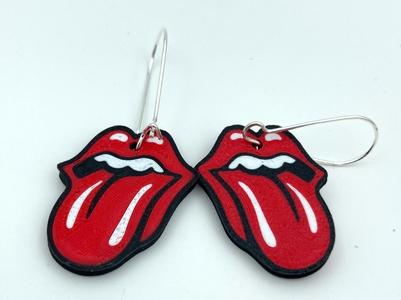 Pendientes Rolling Stones / Earrings Rollin Stones