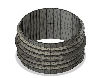 150mm 2 150mm connector airtube