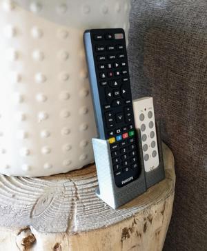 Vertical Stand for TV Remote Control and Wireless Remote Control for AC Outlet