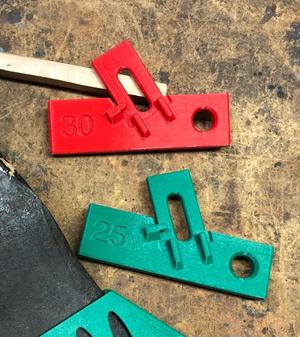 Improved Chain Saw File Guides both 25 and 30 Degree   